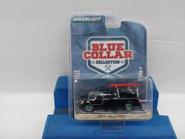 GreenLight Blue Collar Collection 2017 Ford F-150 1/64 Model Araba ürün görseli