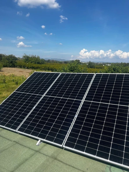 Güneş Paneli Montaj Aparatı 4 Panel İçin 4 Adet 250 cm Boy Profil 6 Adet Orta Klemp 4 Adet Son Klemp - 3