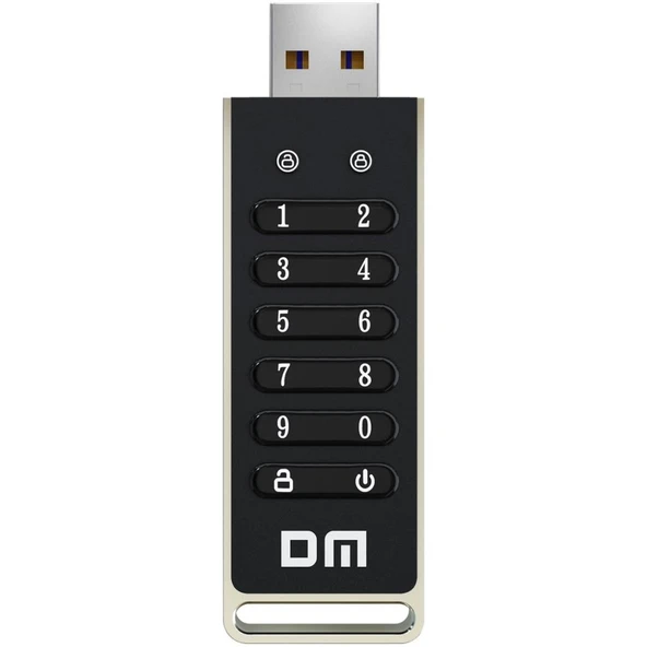DM FD063 Şifreli 128 GB Flash Bellek