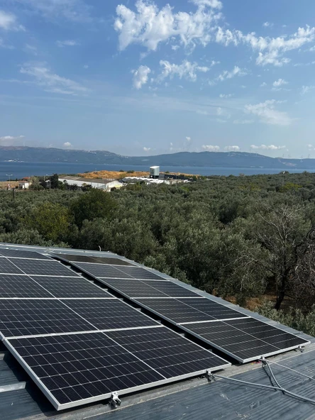 Güneş Paneli Montaj Aparatı 10 Panel İçin 22 Adet 30 cm Profil 22 Adet Klemp - Resim 2