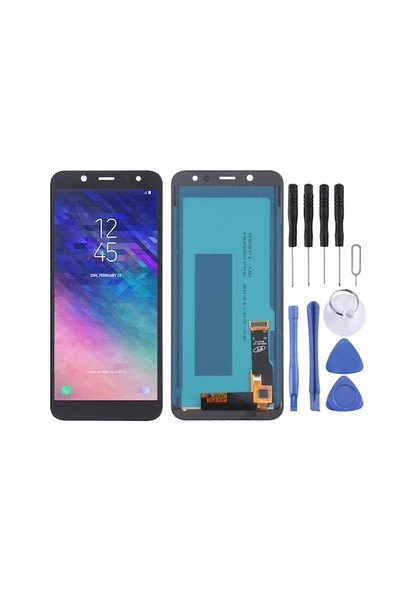 Cbtx Galaxy A6 Uyumlu Tft Lcd Ekranı 2018 Sayısallaştırıcı Tam Montajlı A600f Siyah - 7