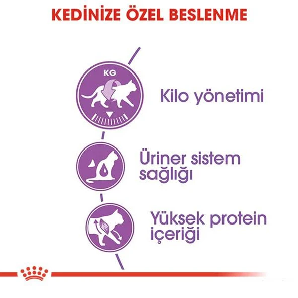 Royal Canin Sterilised 37 Kısırlaştırılmış Kedi Maması 10 Kg - 4