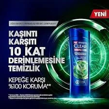 Clear Men Şampuan Sedir Ağacı ve Okaliptus Özleri 350 ml