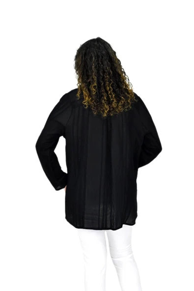 Kadın Gömlek Tişöt 2 Li Kombin Takım BGL-ST04660 - Resim 11