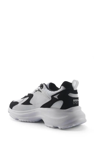 U.S. Polo Assn. AITOR 5FX 101938147 Erkek Spor Ayakkabı Beyaz 40-45 - Resim 3