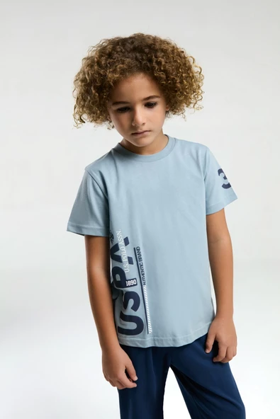 Us Polo 2013-4 Erkek Çocuk Pijama Takımı