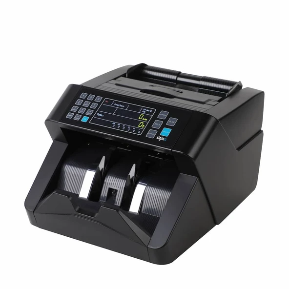 Sigma SC 8000 LCD Ekranlı Karışık Sayım Para Sayma Makinesi, TL Karışık, Dolar ve Euro Adet Sayımı - 2