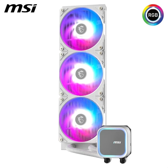 MSI MAG CORELIQUID A13 360 360mm Beyaz İşlemci Sıv - 2