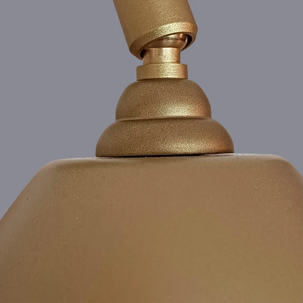 Berlon Oynar Başlıklı Gold Aplik - 4