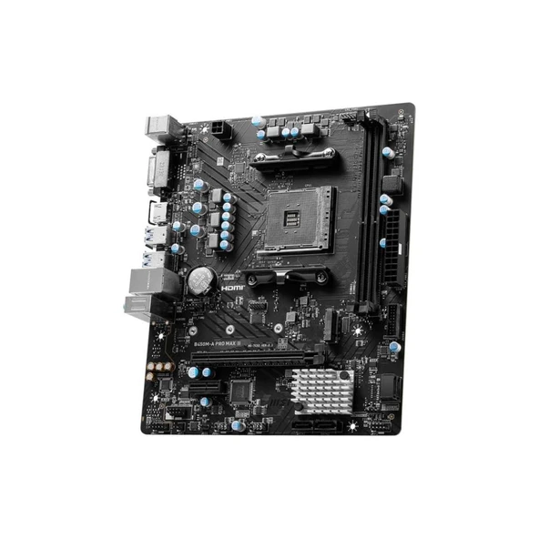 MSI B450M-A Pro Max II AMD B450 4133 MHz (OC) DDR4 Soket AM4 mATX Anakart - 3
