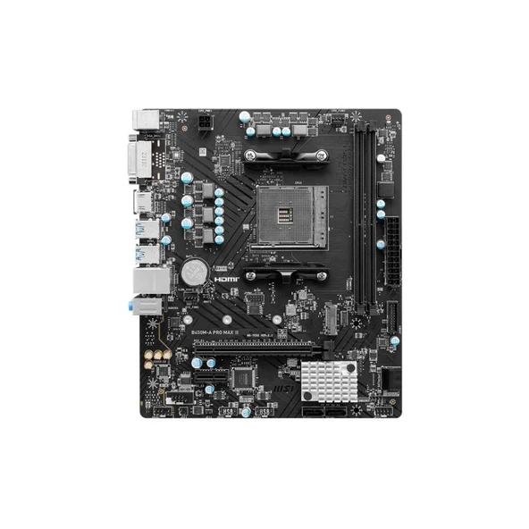 MSI B450M-A Pro Max II AMD B450 4133 MHz (OC) DDR4 Soket AM4 mATX Anakart - 2