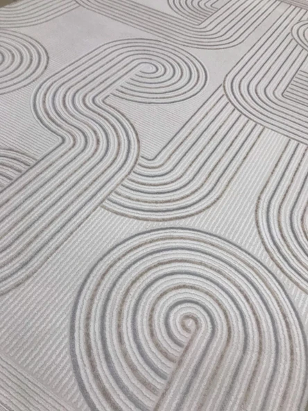 Padişah Halı Essence 72495 957 Serisi Akrilik Salon Oturma Yatak Odası Halısı - Resim 5