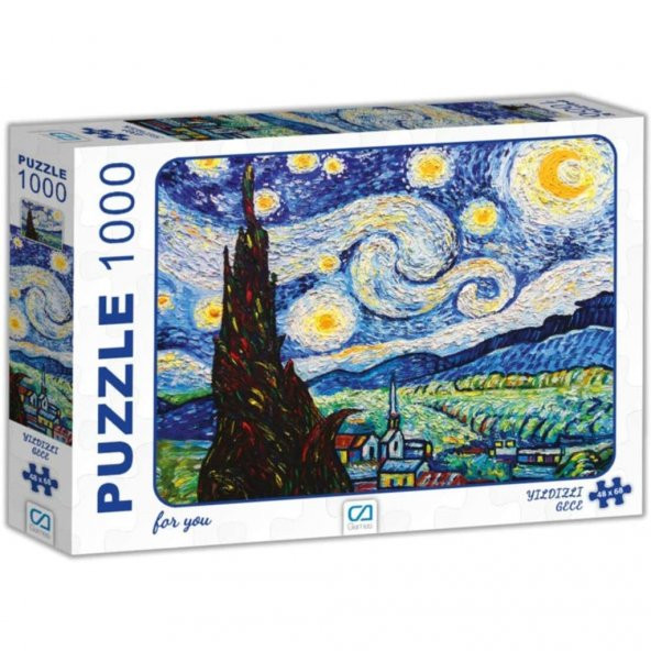 Ca Games Puzzle Yıldızlı Gece 1000 Parça CA.7005