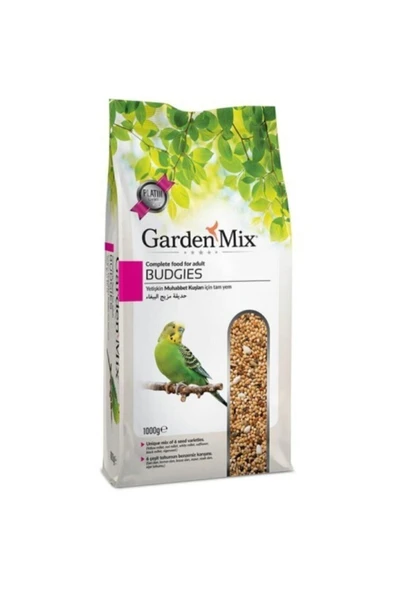 Gardenmix Platin Muhabbet Kuşu Yemi 1 Kg