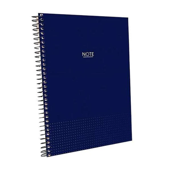 Dilman Spiralli 17x24 Kareli Defter 120 Yp Sert Kapak - 3