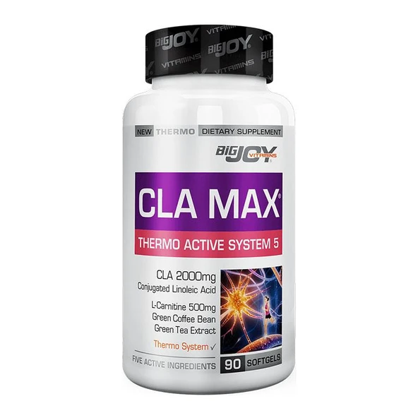 Bigjoy CLA Max Thermo Active System 5 90 Yumuşak Jel Kapsül