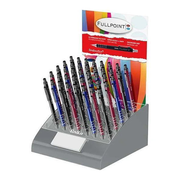 Scrikss Full Point 0.7 Versatil Kalem Black Edition