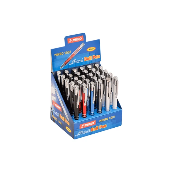 Mikro Tükenmez Kalem Metal 1001ST - 4