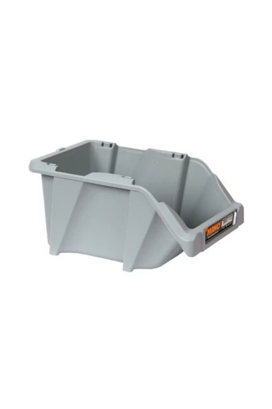 Plastik Avadanlık Parça Kutusu 16 Parça Gri 125x195x90 mm - 2