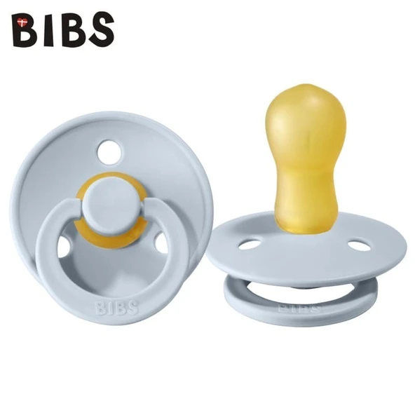 Bibs Colour Kauçuk Emzik 18+ Ay Baby Blue - 1