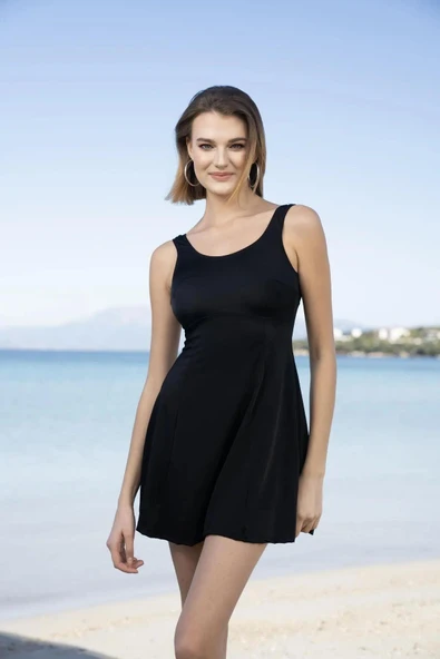 Gd Goldoremi 2544-100 Kadın Elbise Askılı Mayo - 3