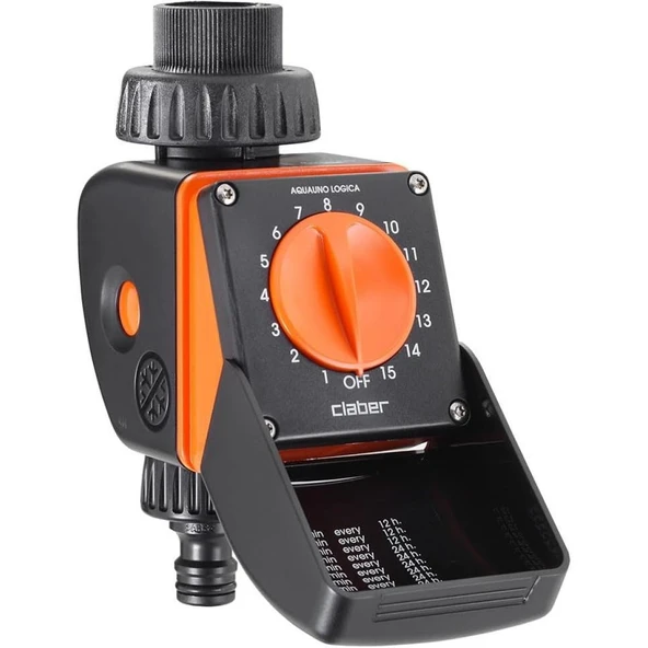 Claber 8422 Aquauno Logıca Timer Sulama Zamanlayıcısı