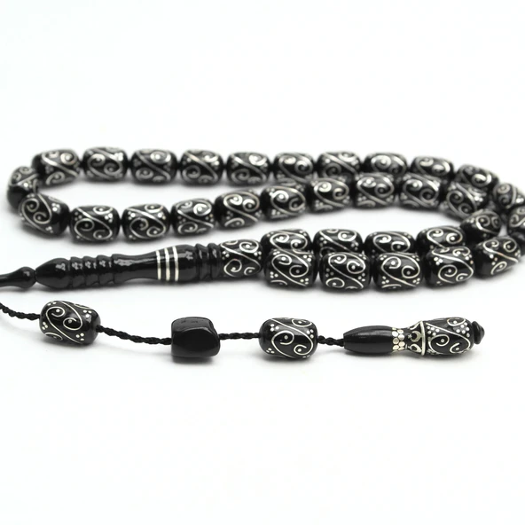 Oltu Taşı Koç Başı Model Tespih ürün görseli 1