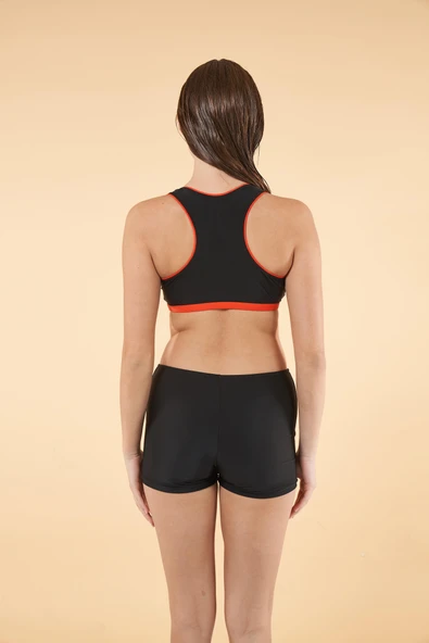 Gd Goldoremi 2513-550 Kadın Yüzücü Bikini Şortlu Takım - 2