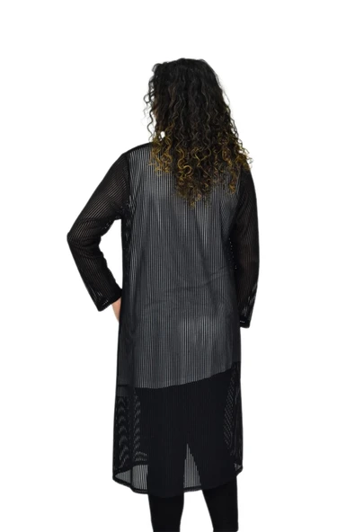 Kadın File Uzun Kol Hırka BGL-ST04664 - Resim 5