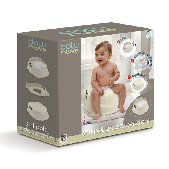 7182 Lazımlık Adaptör Basamak Relax Bej -Dolu Oyuncak