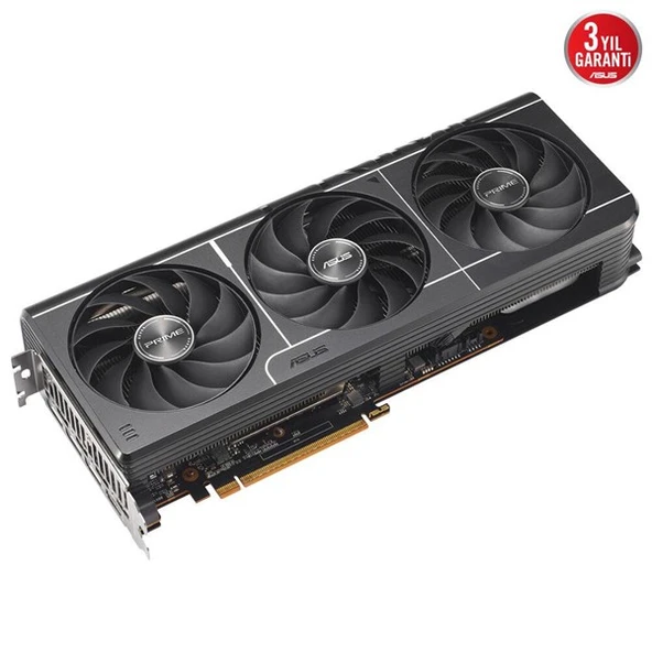 ASUS 16GB PRIME RX9070XT GDDR6 256bit HDMI-DP PCIE 5.0 - Resim 5