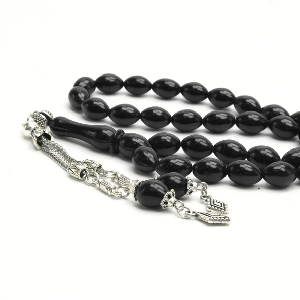 Sade Oltu Sıkma Beyzi Model Tespih ürün görseli 1