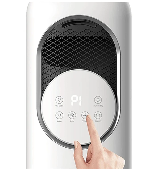 Airpoll HF01 Uzaktan Kumandalı Sıcak & Soğuk Su ve Buz Hazneli Dikey Vantilatör - 5
