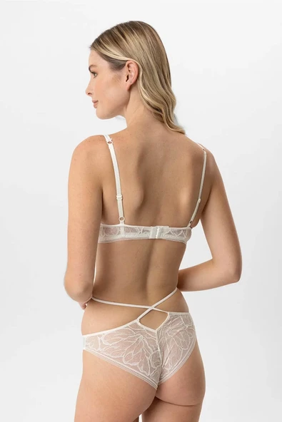 Pierre Cardin Dantelli Soft Push Up Sütyen Takım - 6