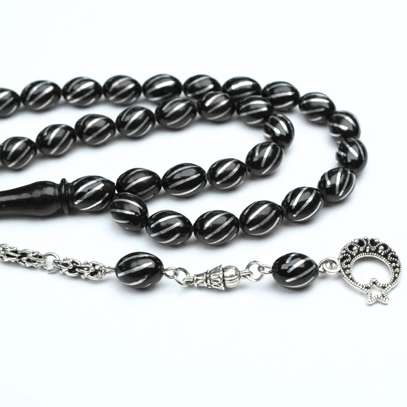 Sekizli  Zeytin Çapraz Bafon İşlemeli Karpuz ürün görseli 1