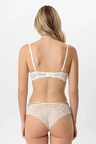 Pierre Cardin Soft Push Up Kaplı Dantelli Sütyen Takım - 10