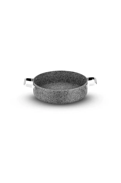 BRİONİ STONE-H ÇİZİLMEZ YANMAZ YAPIŞMAZ İNDÜKSİYONLU 22 CM BASIK TENCERE - 3
