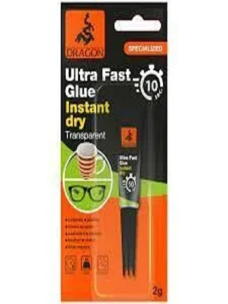HIZLI YAPIŞTIRICI DRAGON DKC002 10 SN. ULTRA 2 GR