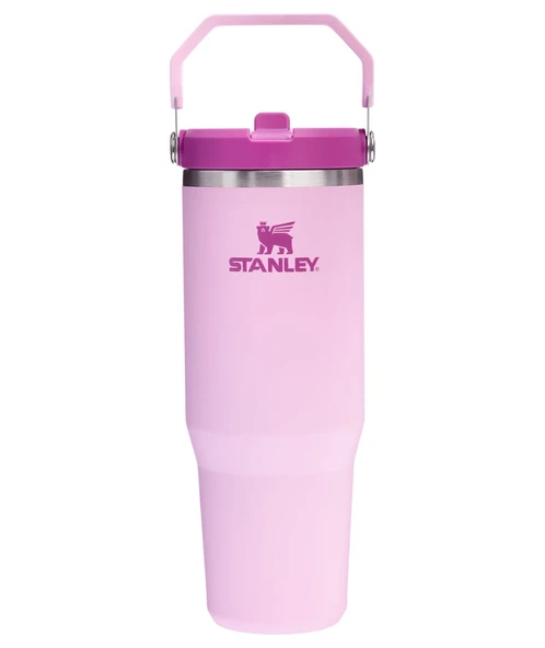 Stanley The IceFlow Flip Straw 2.0 Tumbler 0.89L / 30oz Cherry Blossom Termos - 1