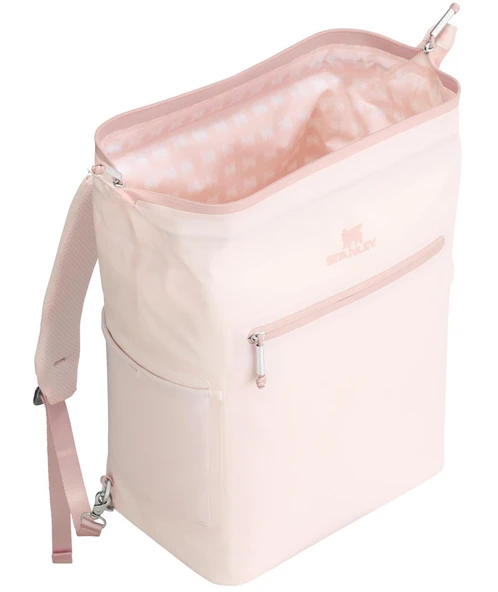 Stanley The All-Day Madeleine Midi Cooler Backpack 14L / 14.8QT Rose Quartz Soğutucu Çanta - 2