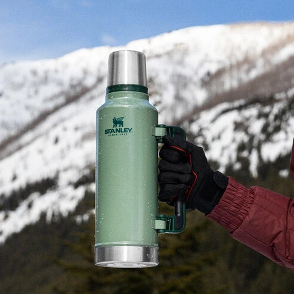 Stanley 2.5Qt Classic Vac Btl H. Green Eu-1 Termos - Resim 7