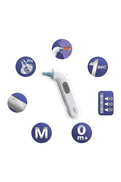 Braun IRT3030 Thermoscan Kulaktan Ateş Ölçer - 2