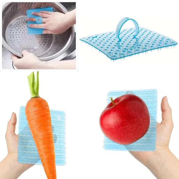 Sunup SN-26942 Plastik Sebze Meyve Temizleme Fırçası - 2