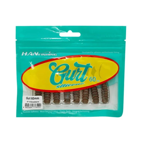 Hanfish Gurt 6cm LRF Silikon Yem - Resim 2