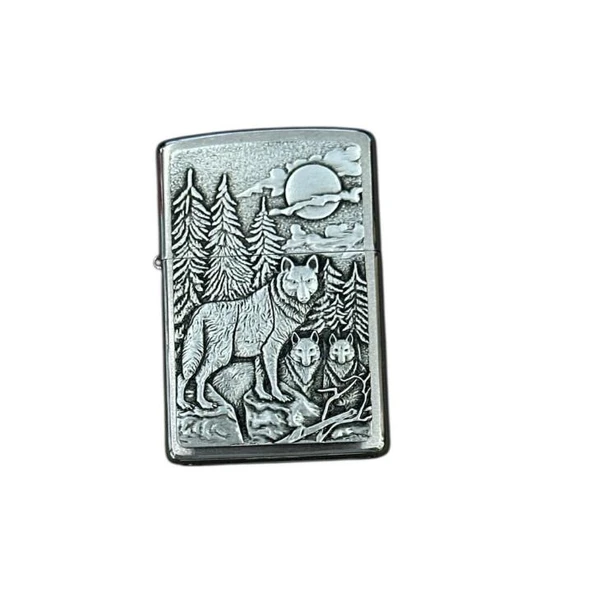 Zippo Tımberwolves Çakmak 20855-000014 (7-1) - 1