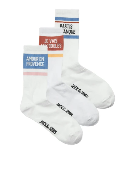 JACK JONES Uzun Soket Erkek Tenis Çorabı 12286387
