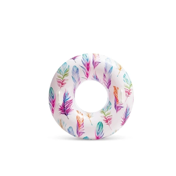 ISC58263 Intex Tutmaçlı Desenli Simit 97 cm - 2