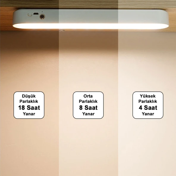 Greentech Şarjlı 3 Renk Portatif LED Aydınlatma / GT-CL12 - 5