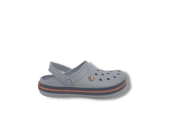 Cflex 145 Unisex Gri Turuncu Siyah Sabo Terlik Sandalet - 2