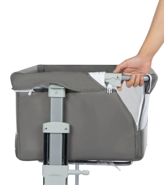 Bebeconfort Calidoo Yüksekliği Ayarlanabilir Anne Yanı Beşik Tinted Grey - 7